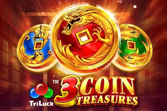3 Coin Treasures — caça-níqueis online